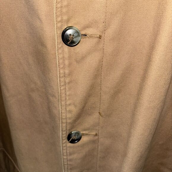 Vintage Dunbrooke Upstream Barn Chore Button Jacket 2XL Lined Pockets Cotton - Picture 4 of 13